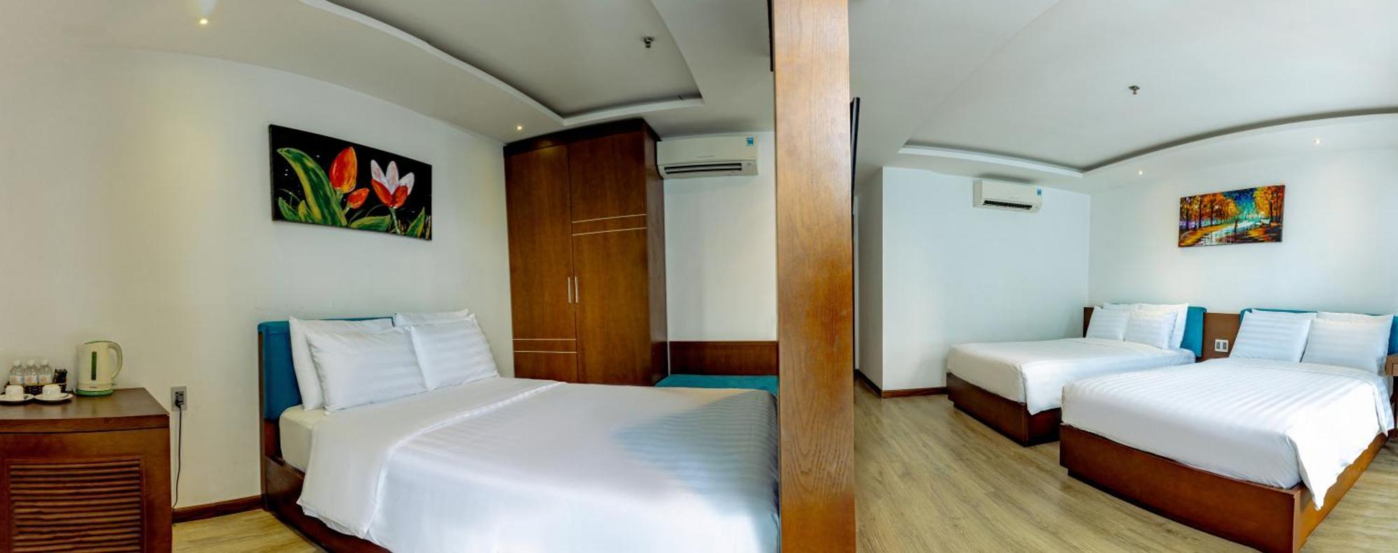 Golden Sun Apartment By New Sky Travel Дананг Экстерьер фото