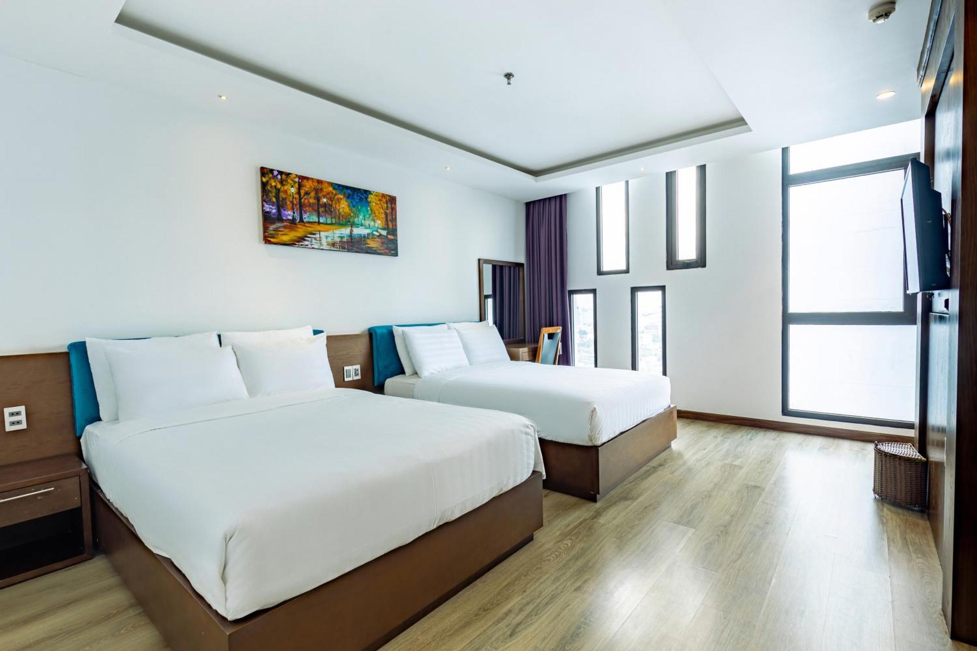 Golden Sun Apartment By New Sky Travel Дананг Экстерьер фото
