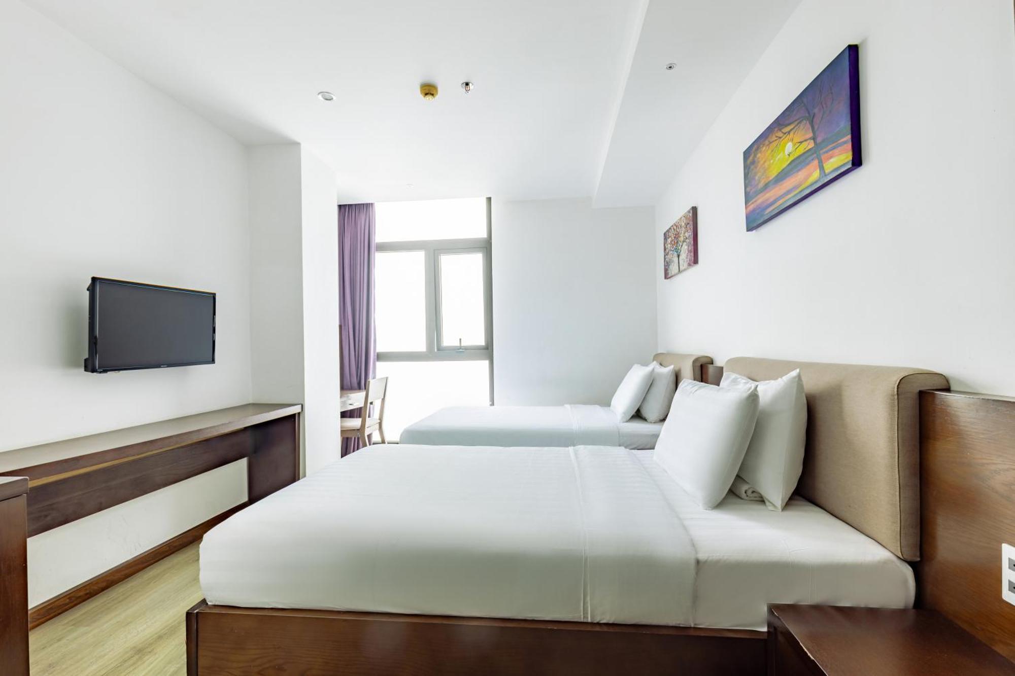 Golden Sun Apartment By New Sky Travel Дананг Экстерьер фото