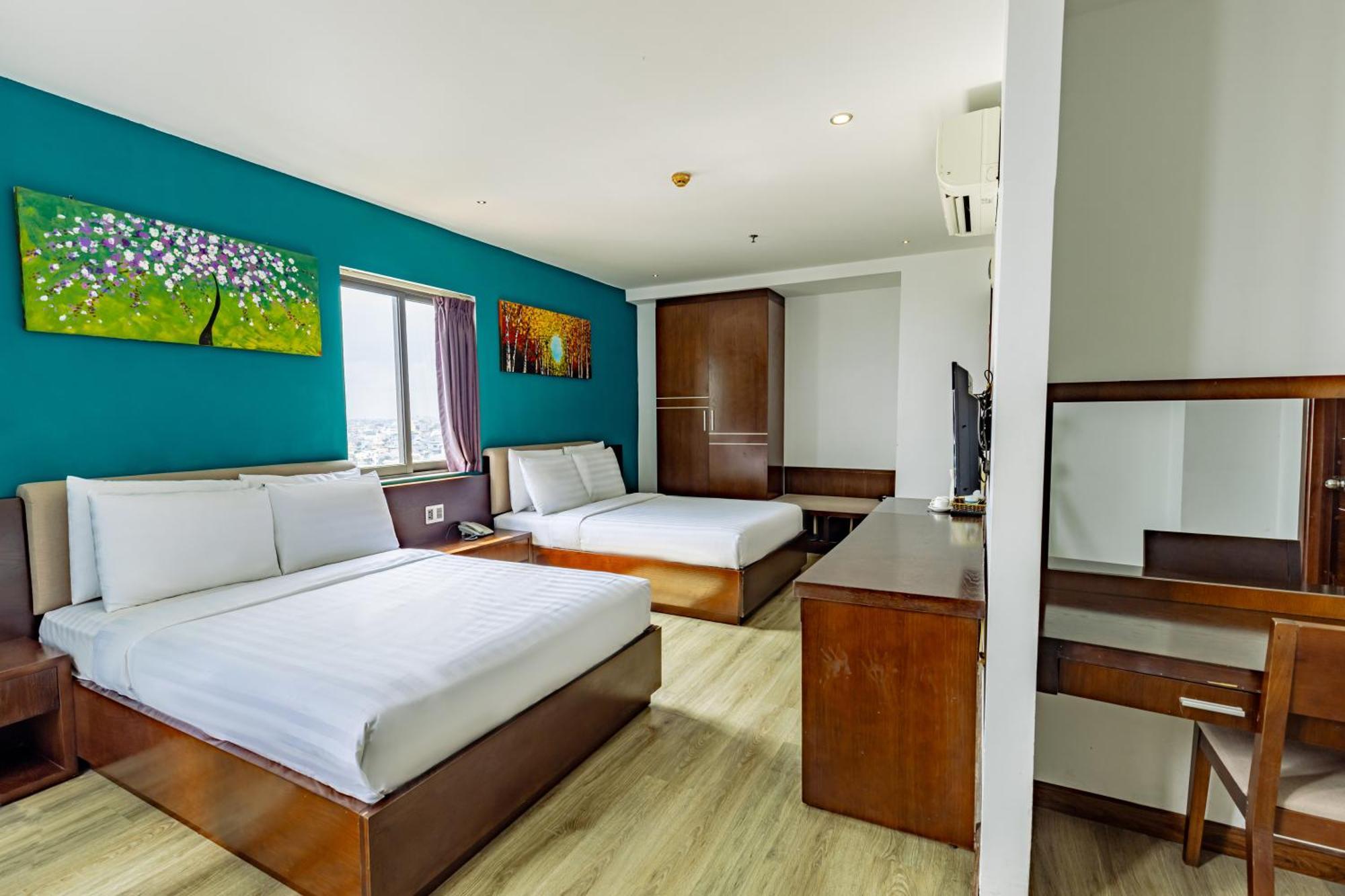 Golden Sun Apartment By New Sky Travel Дананг Экстерьер фото