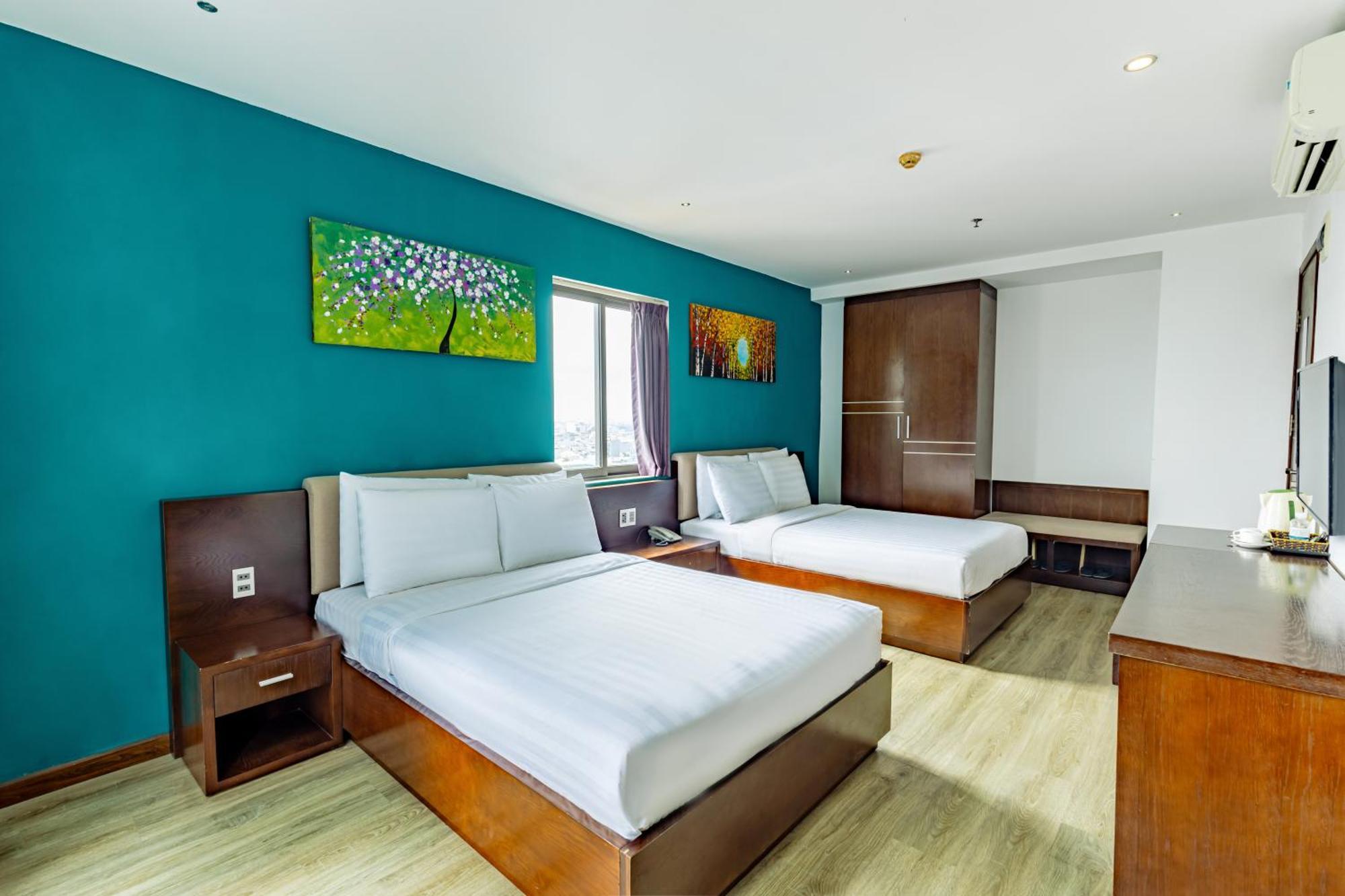 Golden Sun Apartment By New Sky Travel Дананг Экстерьер фото